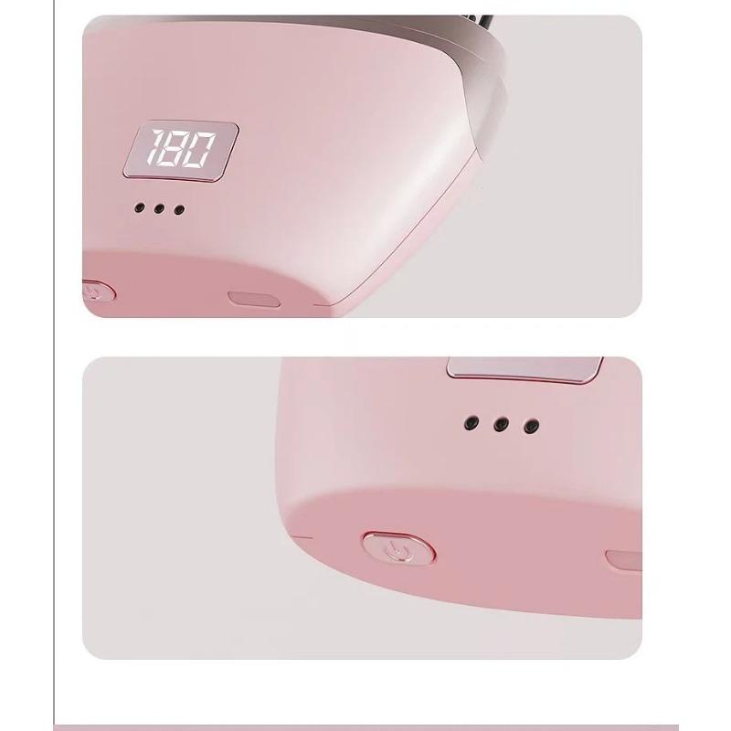 Mini Wireless Ionic Hair Straightening Brush - Rechargeable Portable Straightener & Styling Comb for Travel, Anti-Frizz & Smoothing Hair Care Tool