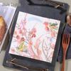 In-stock Plum Blossom Print Napkins for Western Restaurants and Bakeries