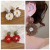 Cute Flower Crochet Earrings Temperament Bohemia Dangle Earrings Daisy Flower Earrings  Daily