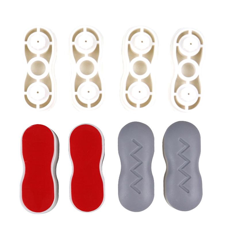 4Pcs Toilet Seat Bumper, Bidet Seat Bumpers With Strong Buffer And Adhesive Function For Bidet Attachment, Keep Your Toilet Seat