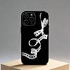 Lace   Phone Case For iPhone 17,16,15,14,13,12,11 Plus,Pro Max,XS,Soft Silicone Black Cover
