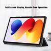 Case For Xiaomi Redmi Pad 2 Pro 12.1 Inch 2025 Leather Triple Fold Magnetic Cover Funda For POCO Pad M1 12.1" With Auto Sleep