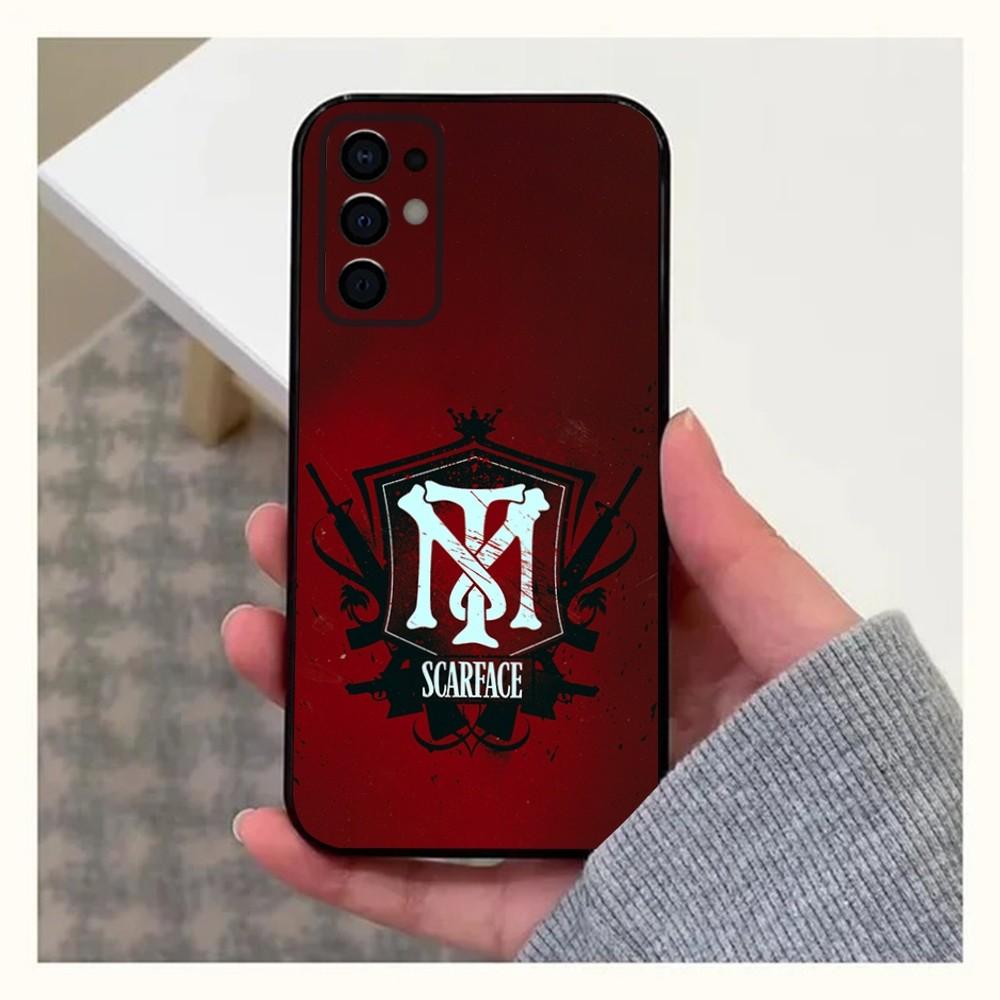 

Film S-Scarface M-Montana Phone Case For Samsung S24,S21,S22,S23,S30,Ultra,S20,Plus,Fe,Lite,Note,10,9,5G Black Soft Cover Samsung S21plus