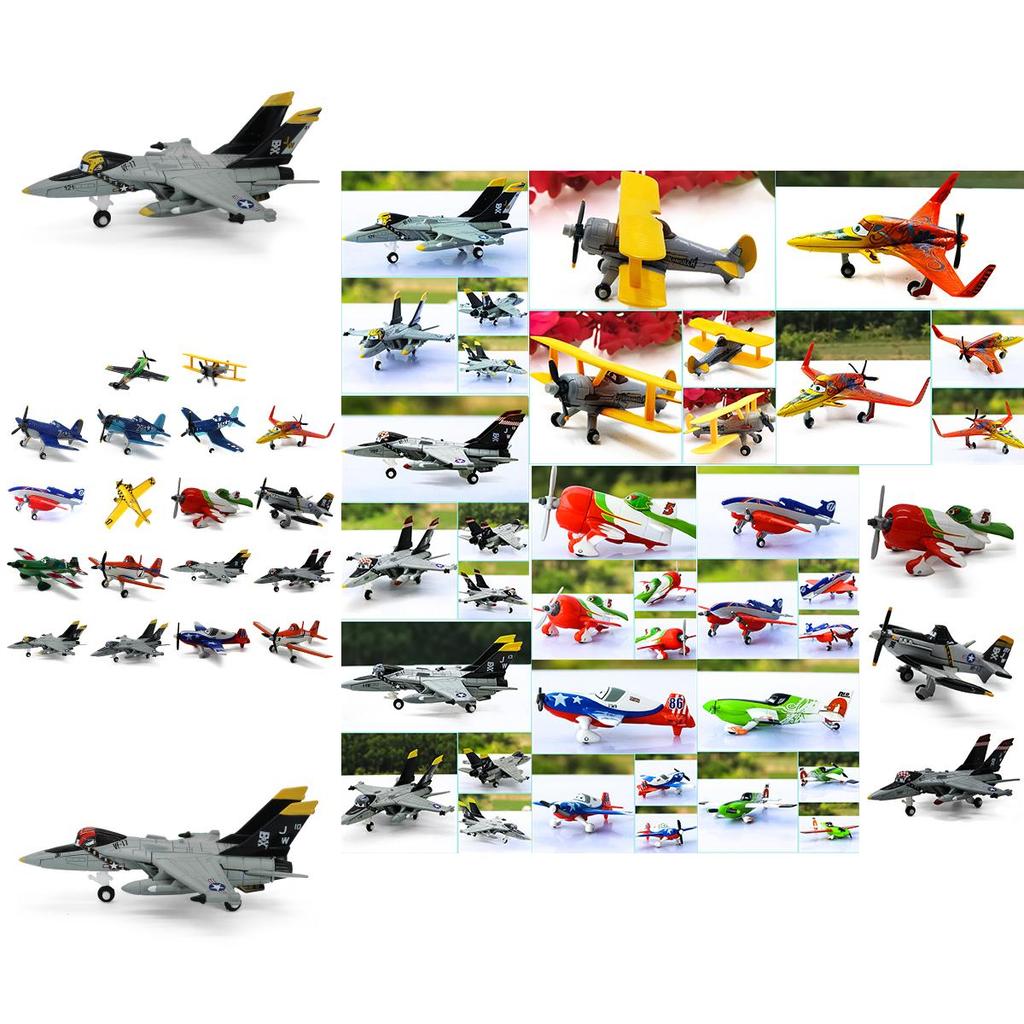 Delightful 19 Styles Planes Diecast Metal Model Dusty Airplane For Kids Gift Toy