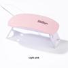 Mini UV LED Nail Lamp 6W For Curing Nail Gel Polish Portable Foldable 45s/60s Timing Manicure Dry Machine Nail Art Drying Tool