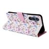 For Samsung Galaxy A16 5G/A16 4G Case RFID Blocking Flower Leather Phone Cover