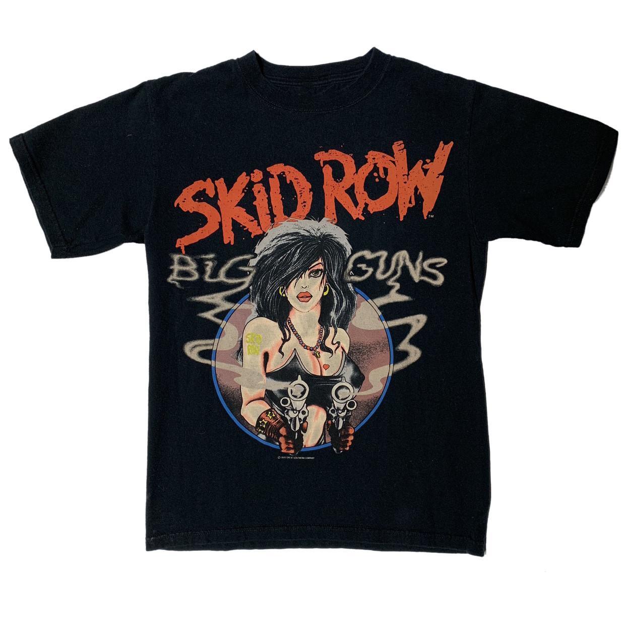 Skid Row Band T-shirt Cotton Tee For Men Women Size S-4XL S