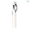 304 Stainless Steel Colorful Handle Cutlery - Creative Gift Flatware (Knife Fork Spoon) Drop Ship