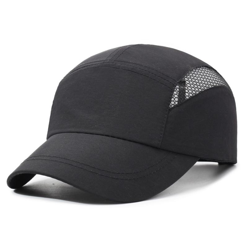 Customized Short Brim Summer Hat Breathable Quick Dry Baseball Outdoor Sun Protection Hat Sport Style Casual Duckbill Cap
