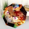 1 Stück Fire-Emblem Regenschirm: Automatisches Öffnen und Schließen, Faltbares Design, Für den Außenbereich für Fans & Reisende, Festliches Geschenk mit Eisenrahmen.Q075