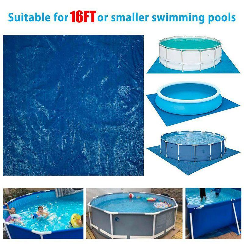 Durable Wear-resistant Square Swimming Pool Ground Cloth For Outdoor Protection