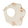Breathable & Absorbent Burp Cloths Cute & Functional Baby Bibs Lovely Pattern Newborns Bibs Cotton Bibs for Infants Gift