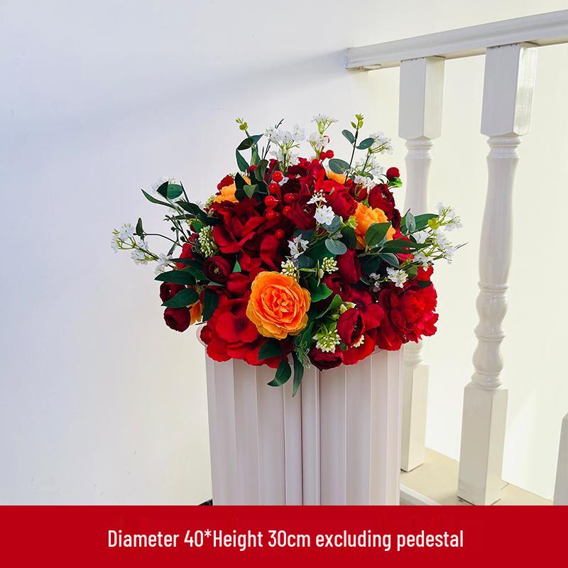 Artificial Silk Floral Centerpieces & Aisle Markers for Weddings, Events, and Displays