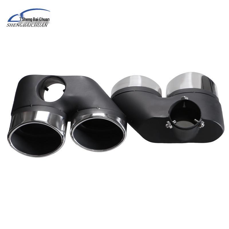 Stainless Steel Quad-Outlet Exhaust Muffler for Mercedes W211 E260/E240