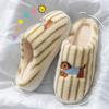 Warm Home Couple Home Autumn and Winter New Cotton Slippers Women's Winter Indoor Wear-resistant Soft-bottomed Cotton Slippers Men
