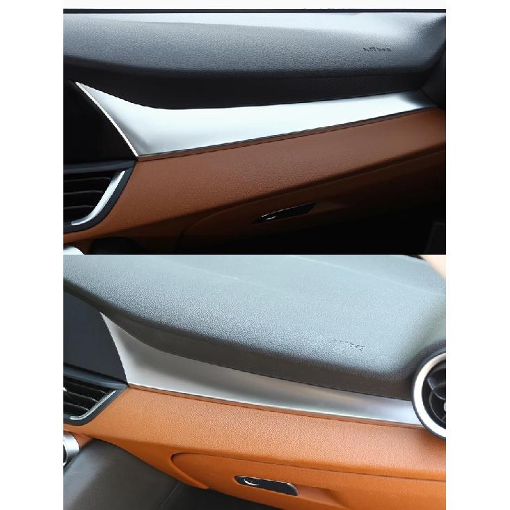 For Alfa Romeo Giulia 2017 2018 2019 2020 Car Styling Center Console Dashboard Panel Decoration Cover Trim Interior Accessories
