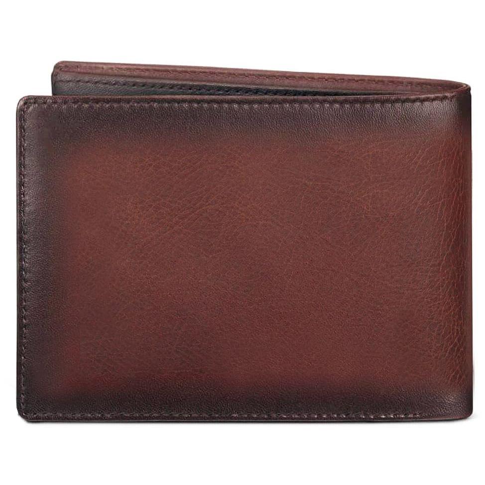 WildHorn Leather Wallet, Keychain & Pen Combo I Gift Hamper For Men (Crackle), Assorted