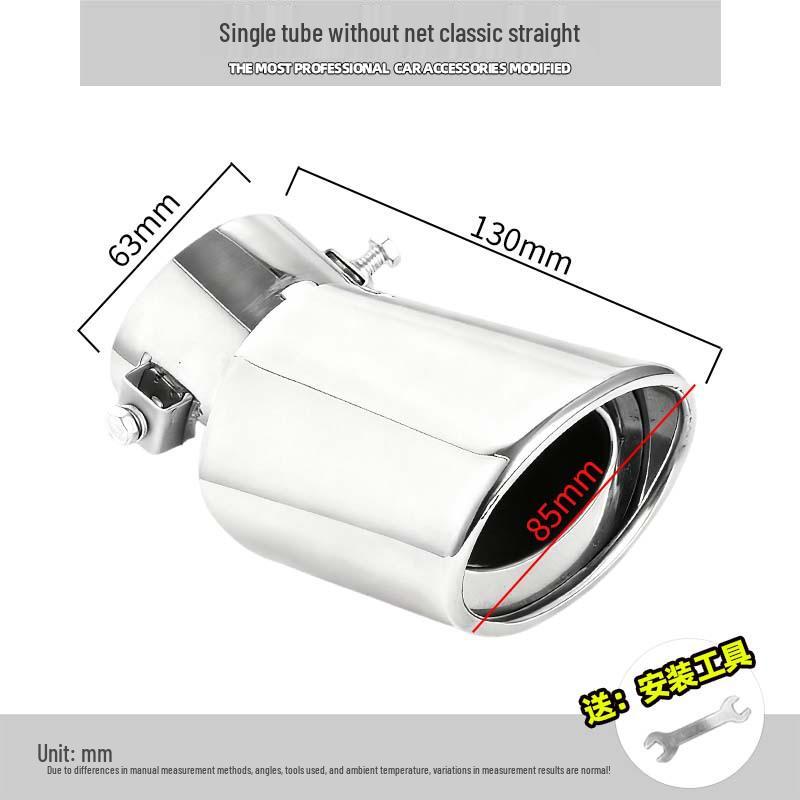 2013-2021 Mitsubishi Outlander Dual-Exhaust System: Dual-Pipe, Single-Outlet for Exhaust Modification