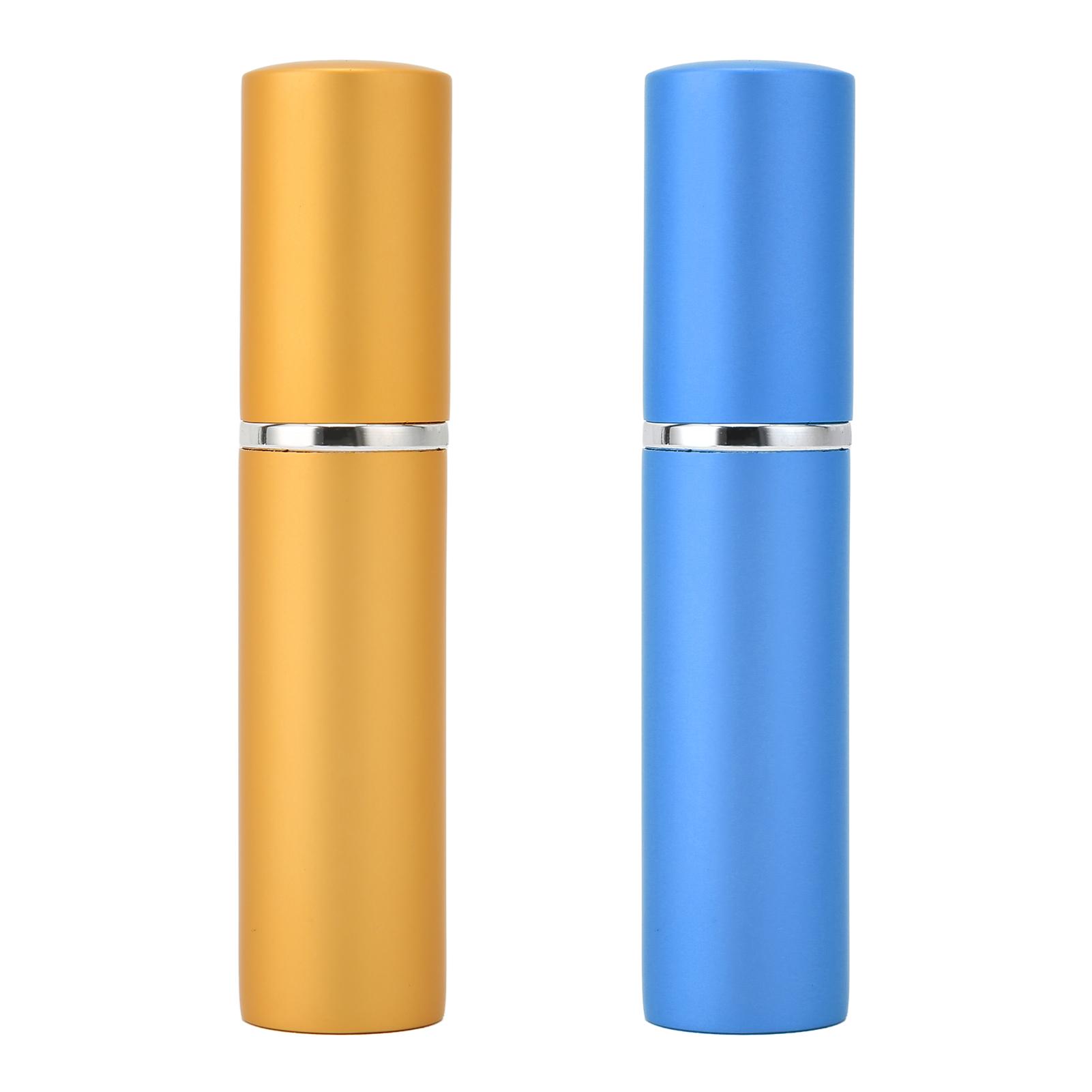 

Многоразовый флакон для духов из алюминиевого сплава, герметичный, портативный, пустой, спрей, 5 мл