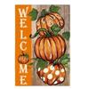 Autumn Harvest Garden Flag Double Sided Printed 45x30cm Thanksgiving Fall Seasonal Outdoor Yard Decoration Flag
