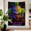 Terror Clássico K-Killer Klowns Filme Tapeçaria Colorida Pendurada na Parede Barata Pendurada na Parede Hippie Mandala Boêmio Pendurado na Parede