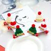 Santa Claus Christmas Hat Hairpin Sequin Children Christmas Hair Clip Creative   Children's