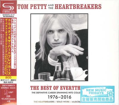 CD TOM PETTY & THE HEARTBREAKERS - Best Of Everything (The Definitive  UICY158023 GEFFEN 2019 Japan Obi Rock