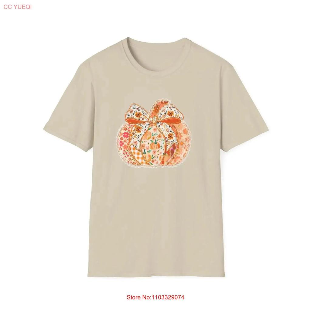 Fall Pumpkin T Shirt Cute Halloween Autumn vintage Washed Comfortable Versatile streetwear Top For Everyday Wear Unisex