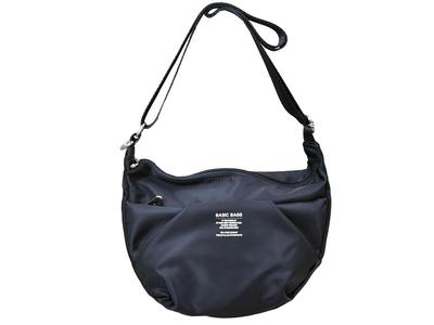 Everett Women's Water-Repellent Shoulder Bag, Lightweight, Crossbody, Small, Half-Moon Shape, A5 Size Storage, 6 Pockets, Self-Standing, Nylon,