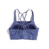 Nike Swoosh Luxe Medium Support Fitted Regular Sports Bra Women Sports Bra Finn-Blue CJ0545-491