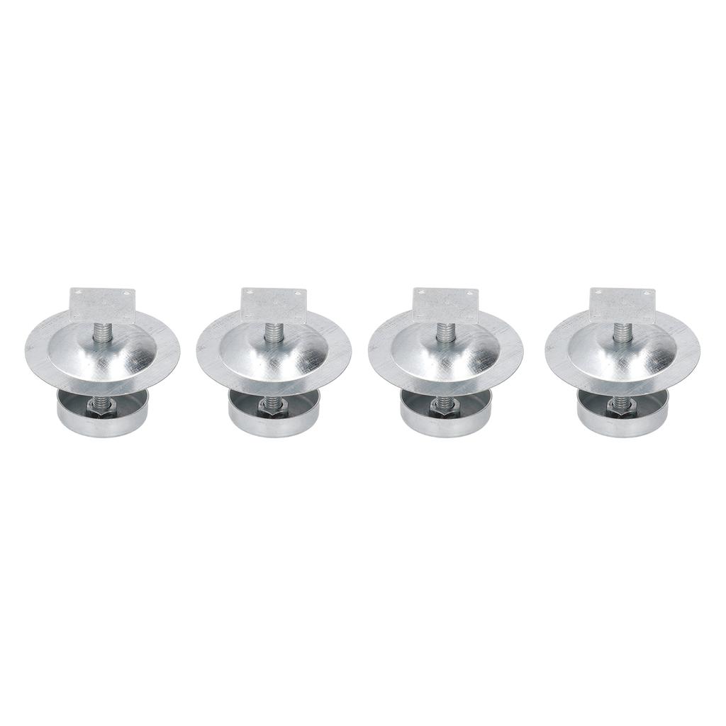 4Set Ant Proof Hive Feet Stainless Steel Beehive Base Beekeeping Beehive Stand for Beekeeper