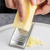 Portable Steel Cheese Shredding Gadget Multipurpose Vegetable Grater Essential Kitchens Tool With Nonslip Wood Handle