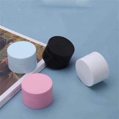 Face Cream Jar Tight Waist Container Thermostability Plastic Refillable Bottle Colorful Travel Cosmetic Box