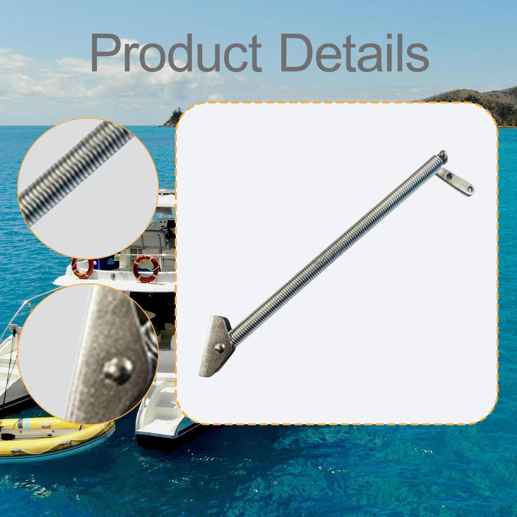 And Universal 316 Stainless Steel Boat Dock Support. Practical Support for Indoor Outdoor Parts.