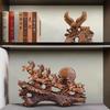 1PC Resin Steed Ornaments - Feng Shui Inspired Chinese Style Statue for Living Room Home Decor Housewarming Gift