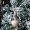 1 Pcs Christmas Decoration Glowing Gnome Ornaments Christmas Tree Pendant Faceless Plush Doll New Year Gift