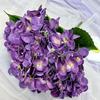 Elegant Hydrangea Artificial Flower Set With Silk Fabric For Home Decor And Wedding Arrangements