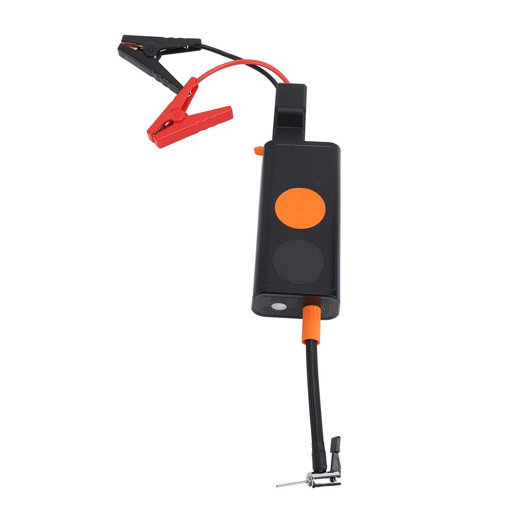 Cordless Air Pump Digital Display Portable Inflator with Emergency Lighting for Bike Motorcycle Car 