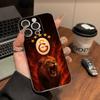 Coque de téléphone pour équipe de football Galatasaray Pour IPhone 17 16 15 14 13 12 11 Pro Max Plus Coque Souple Personnalisée DIY