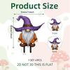 Halloween Garden Decoration Ground Cartoon Pumpkin Gnome Ghost Style Insert Stake