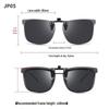 Flip-Up Polarized Clip-On Sunglasses