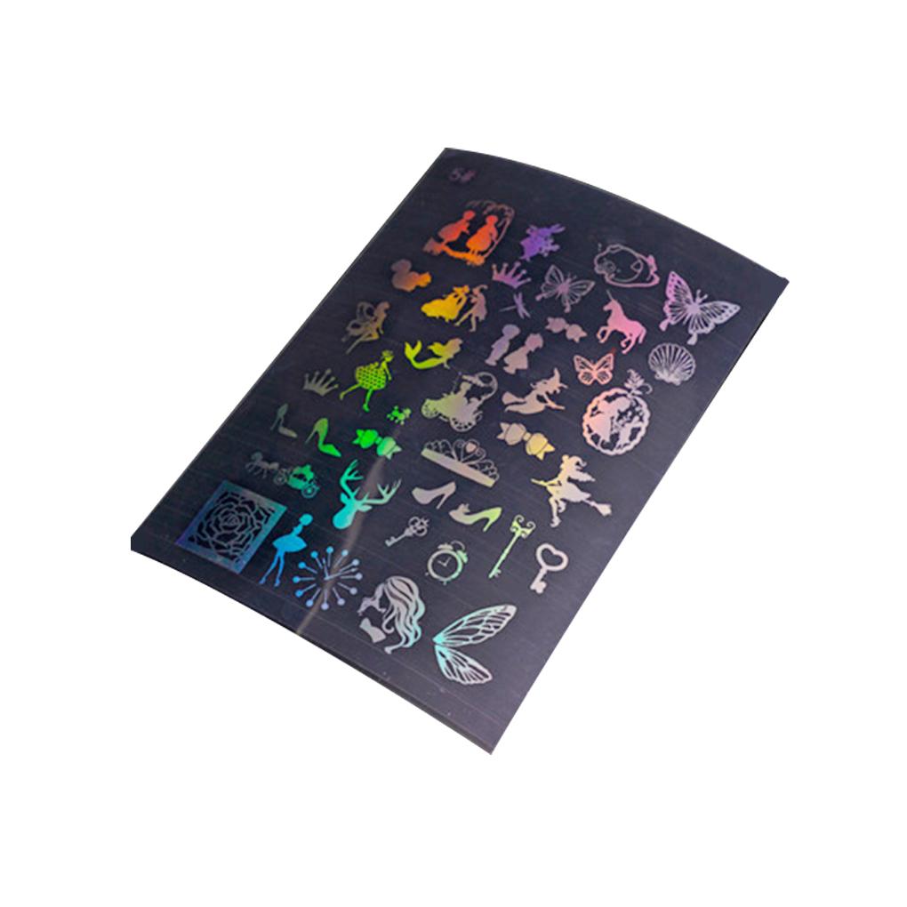 

Transparent Stickers with Multiple Pattern Beautiful Journal Decals Durable Gift Packaging Scrapbooking Kits for Card Making