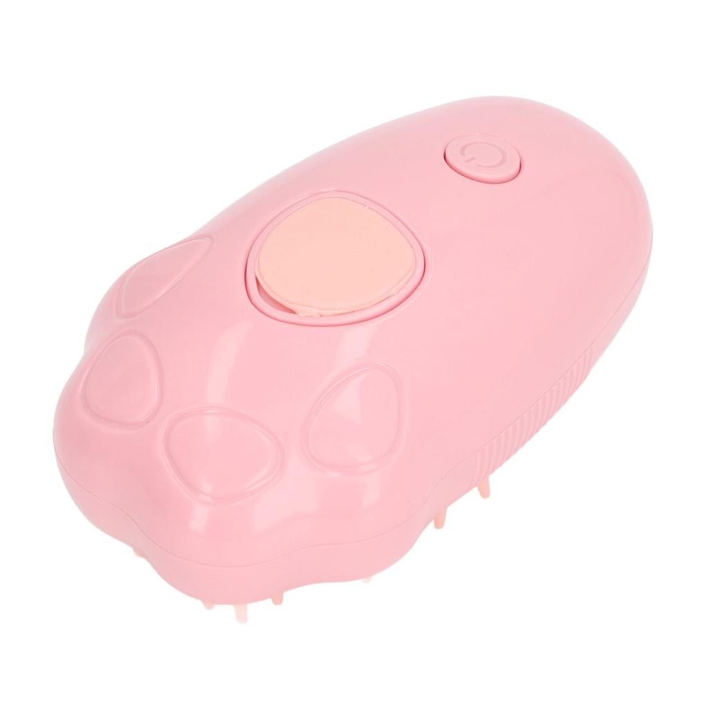 Pet Steam Brush Wet Dry Use Grooming Loose Hair Removal Electric Pet Bath Massage Brush for Cat Dog