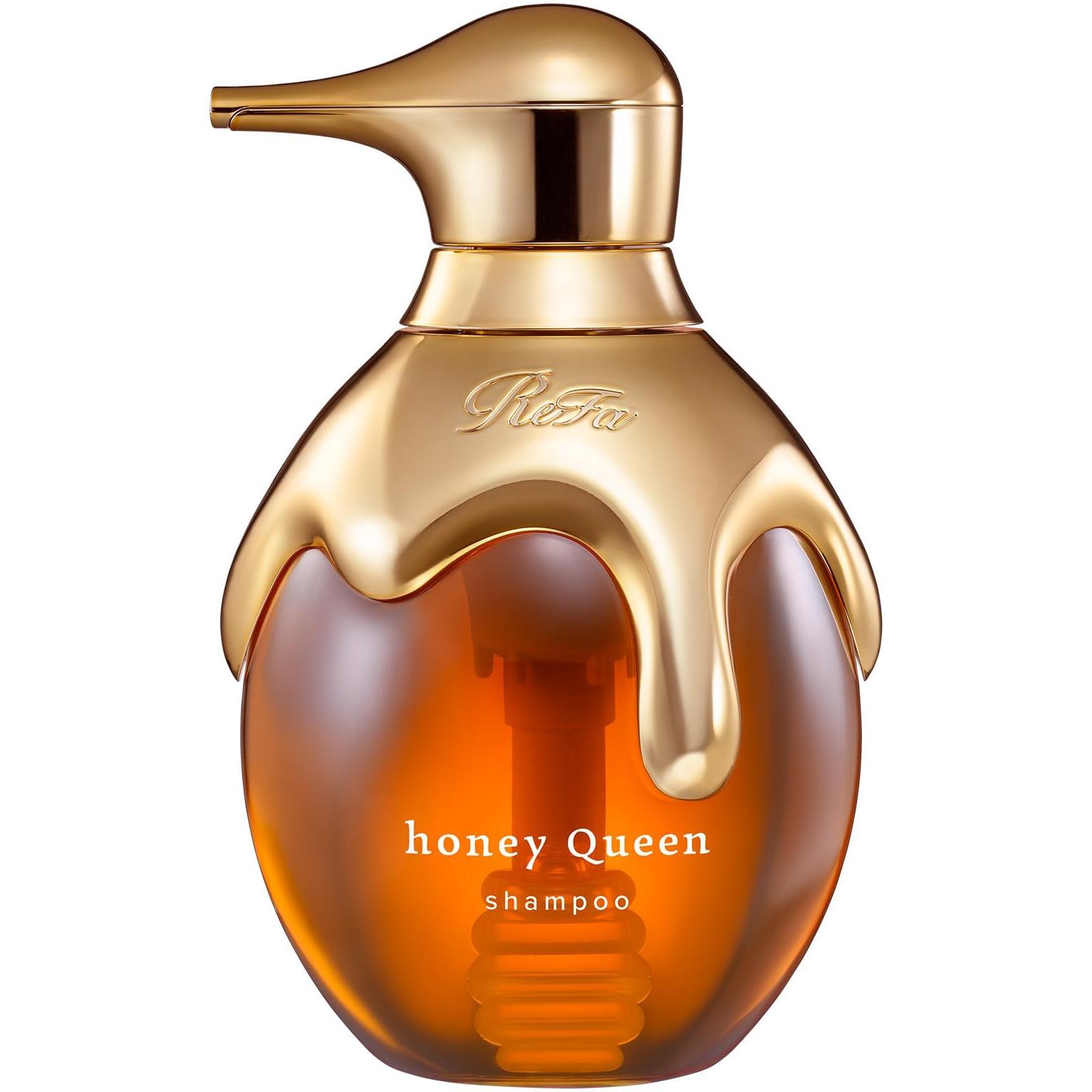 Шампунь ReFa Honey Queen 500 мл     Питательный и увлажняющий уход для гладких, блестящих волос 500ml Bottle