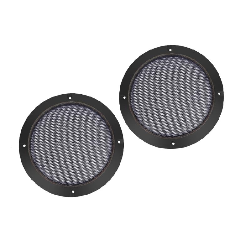 Speaker Net Cover Car Speaker Mesh Enclosure Plastic Frame & Metal Wire 2-8in