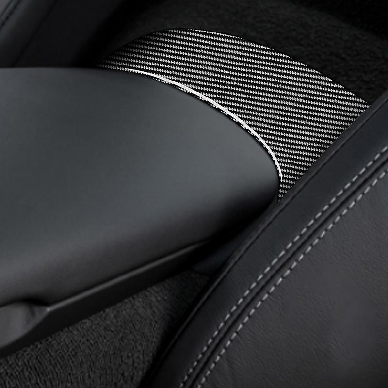 Auto Hinten Mitte Abdeckung Dekoration Zierleiste Aufkleber Kohlefaser Formteile für Chevrolet Corvette C7 2014 2015 2016 2017 2018 2019