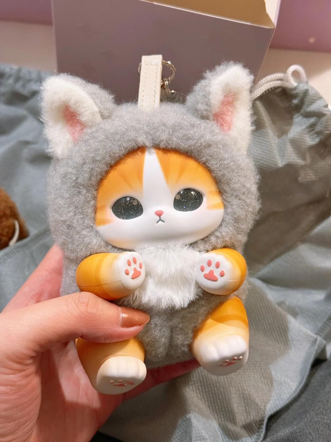 

New Cute Cat Sparkling Shark Cat Series Blind Box Vinyl Plush Bag Decorative Surprised Box Girl Christmas Birthday Holiday Gift
