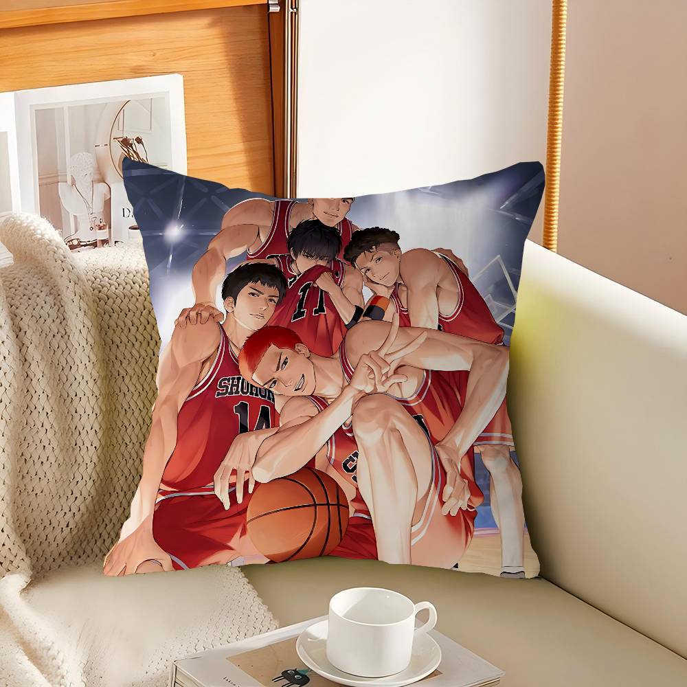 Slam Dunk Decorative Room Aesthetics Pillow Case Home Decor Bedroom Sofa Bed Couch Pillow Cover 45x45