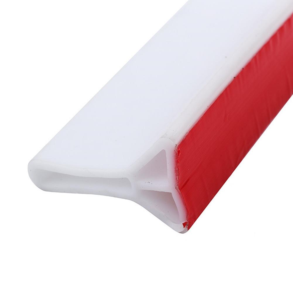 50-300cm Rubber Silicone Shower Barrier Water Stopper Bathroom Waterproof Strip