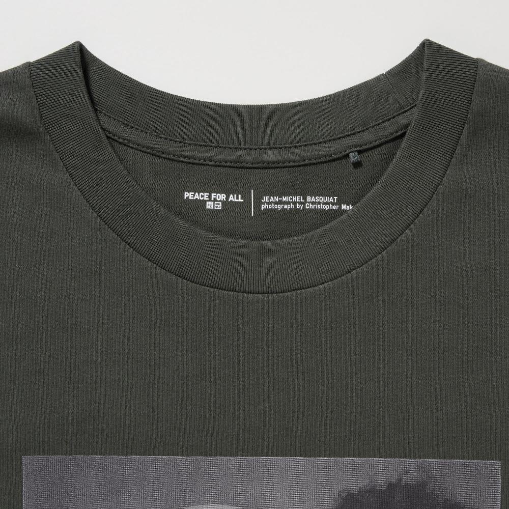 Uniqlo Japan Peace For All Graphic T shirT  shorT Sleeve  Regular fiT  Jean Michel basquiaT